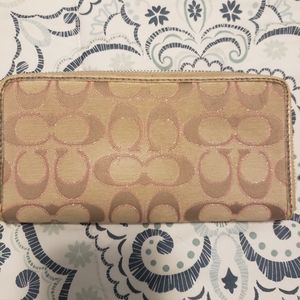 Cute coach wallet